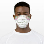 Spring Flowers Customizable   Adult Cloth Face Mask