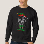 Christmas Elf Matching Family Group The Farty Elf Sweatshirt