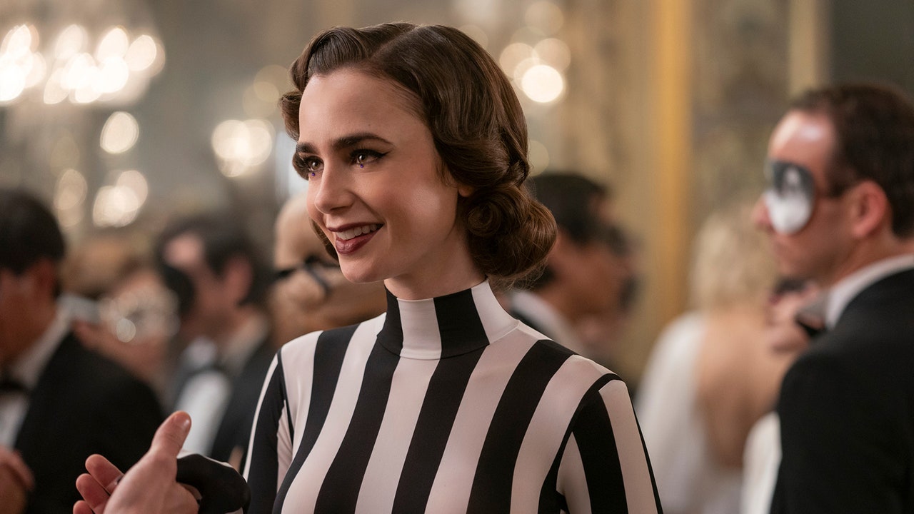 Lily Collins’s Favorite “Emily in Paris” Look Was Inspired by Audrey Hepburn