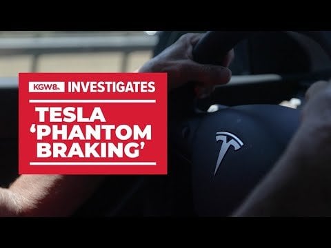Must Watch-Hundreds of Tesla owners complain of unexpected ‘phantom braking’