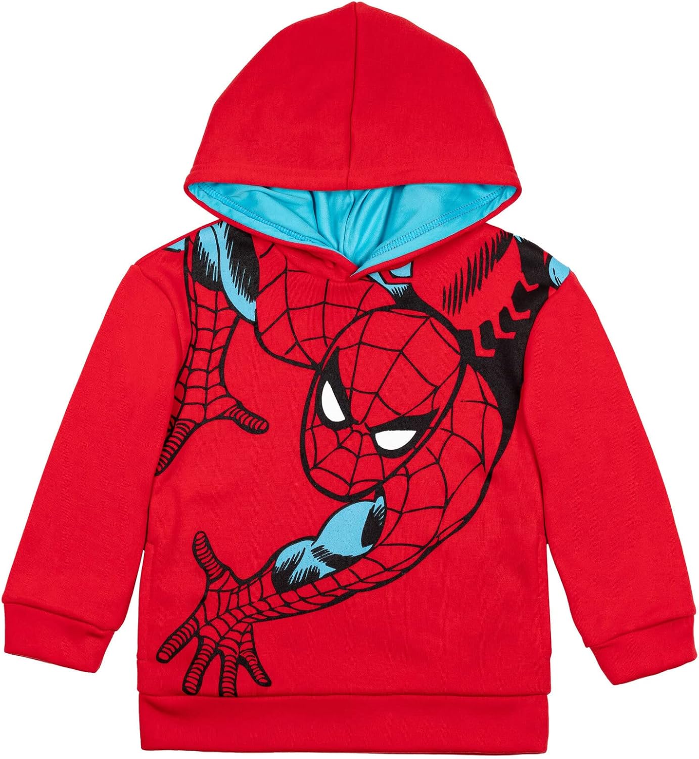 Marvel Fleece Pullover Hoodie Toddler to Big Kid Sizes (2T -…