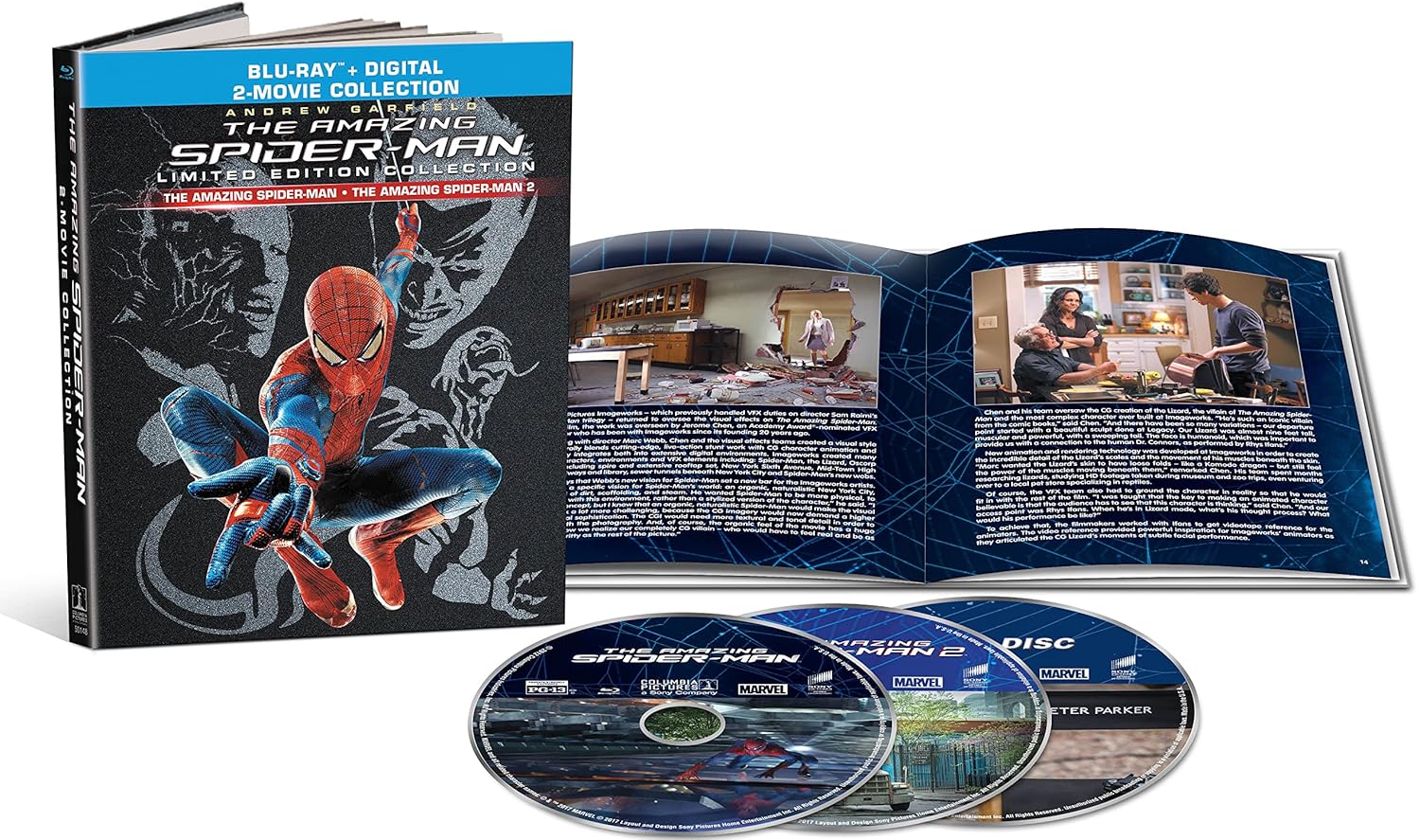 The Amazing Spider-Man 1 & 2 Limited Edition Collection [Blu…