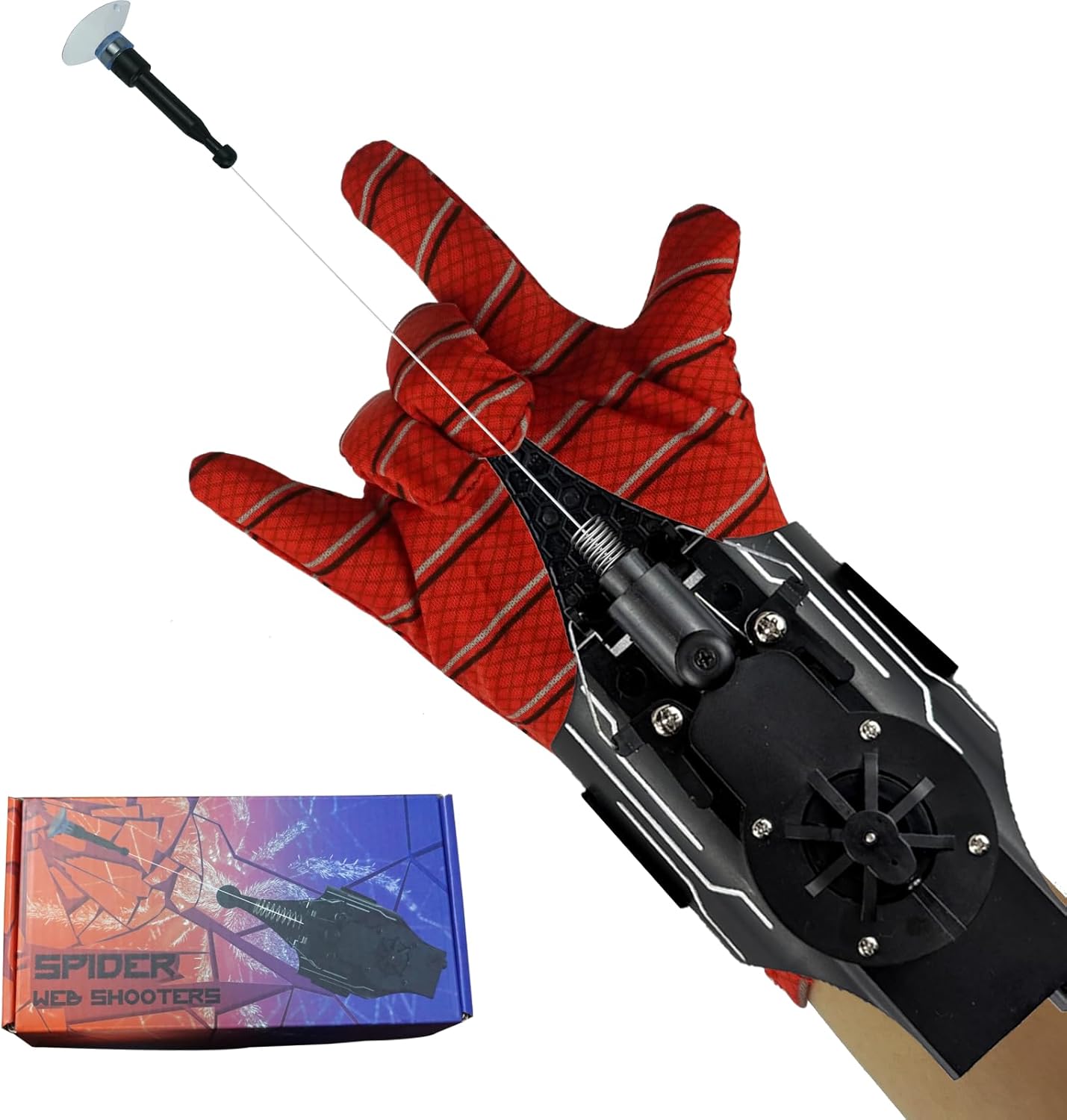 Spider Silk Launcher for Kids,Web Shooters- USB Type c Charg…