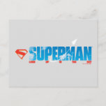 Skybound Superman Silhouette Postcard