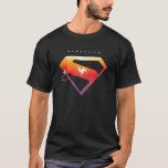 Superman 2025 Flying Silhouette S Shield Emblem T-Shirt