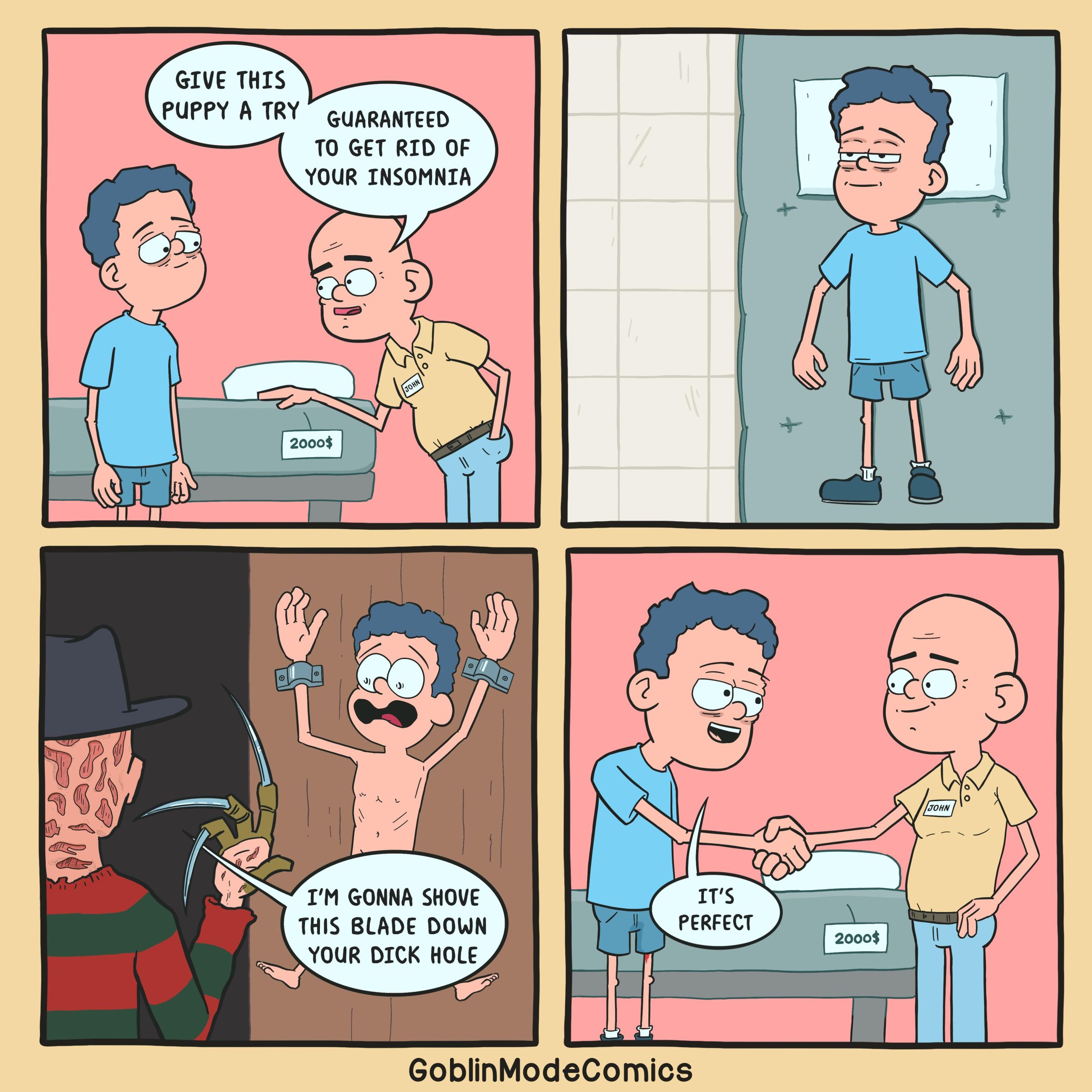 Funny Cartoons, Comics, Funnies – Insomnia is a bitch