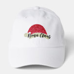 Nona Santa Hat – Grandma Christmas Photo Hat Gift